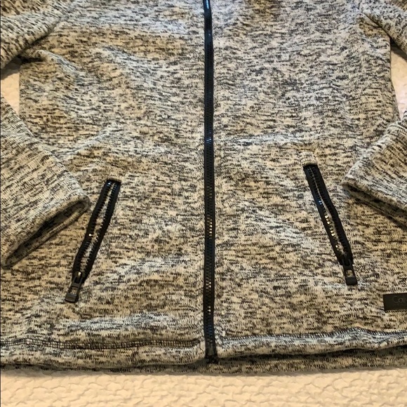 Gray Calvin Klein Zip Up - Picture 2 of 4